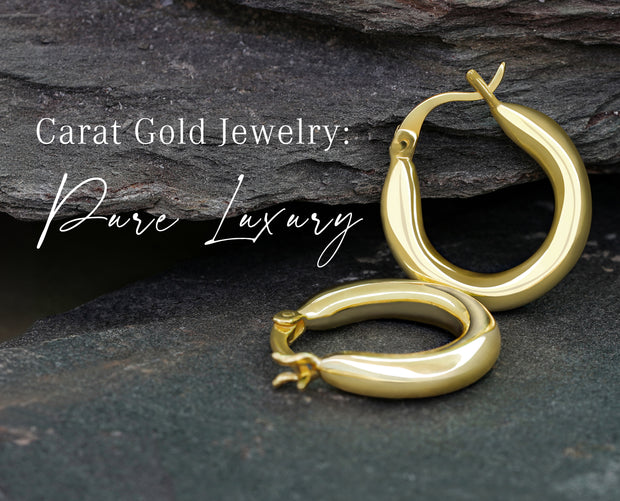 18 Carat Golden Ear Rings