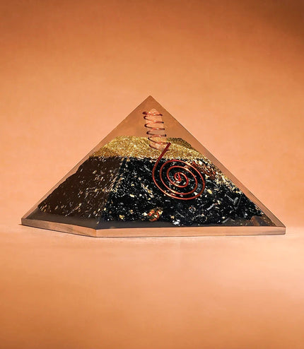 Black Tourmaline Orgonite Pyramid