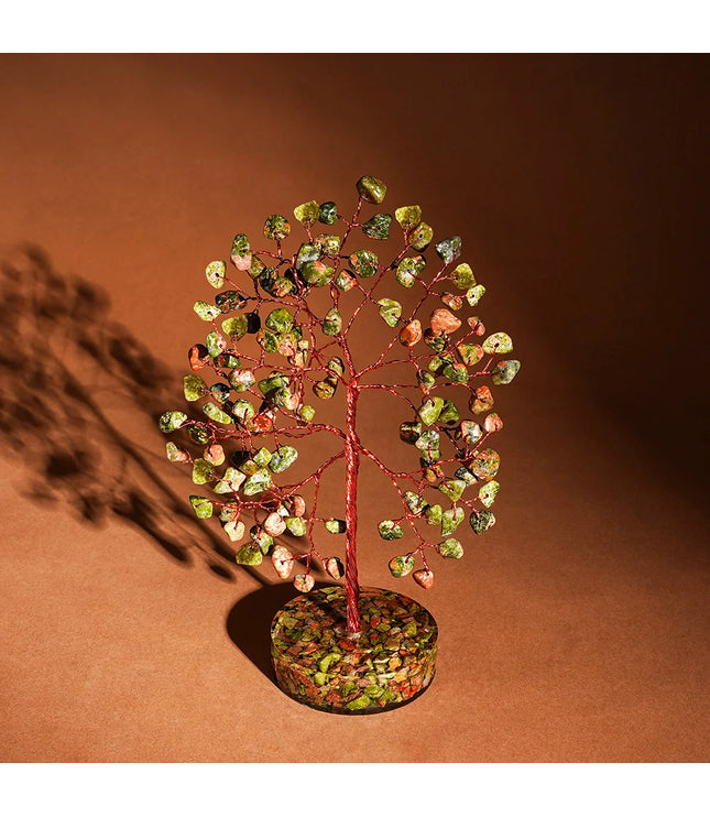 Unakite Orgone Base Tree