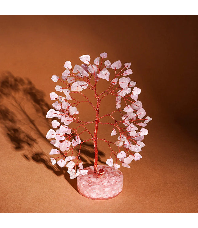 Rose Quartz Orgone Base Tree