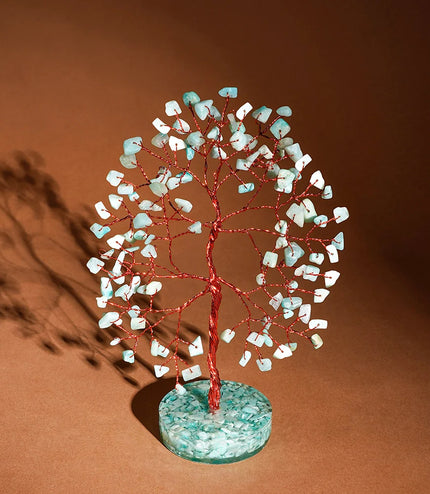 Amazonite Orgone Base Tree