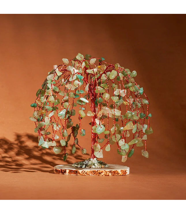 Green Aventurine Willow Tree