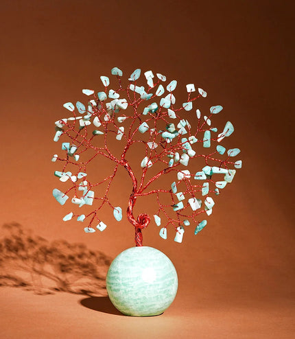 Amazonite Ball Base Tree