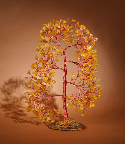 Citrine Slice Base Tree