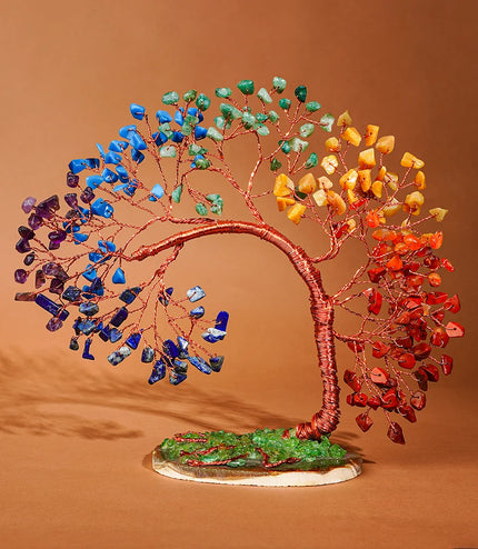 7 Chakra Slice Base Tree