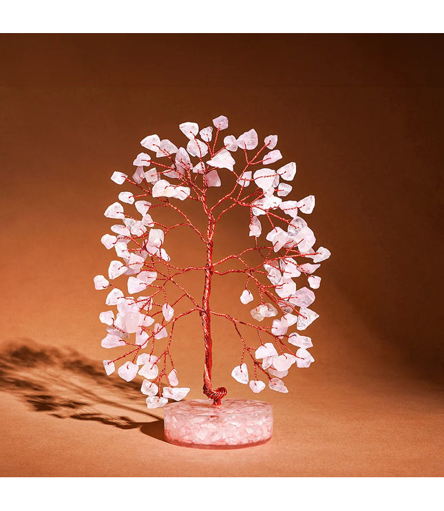 Rose Quartz Orgone Base Tree