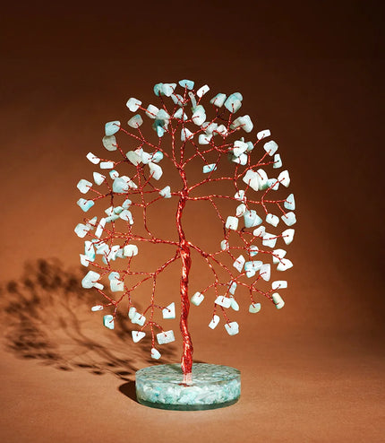 Amazonite Orgone Base Tree