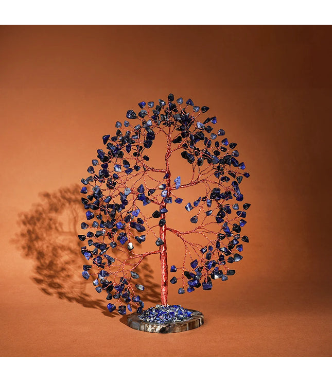 Sodalite Slice Base Tree