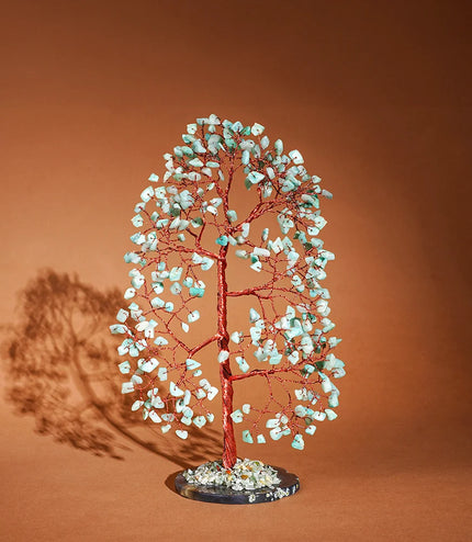 Amazonite Slice Base Tree