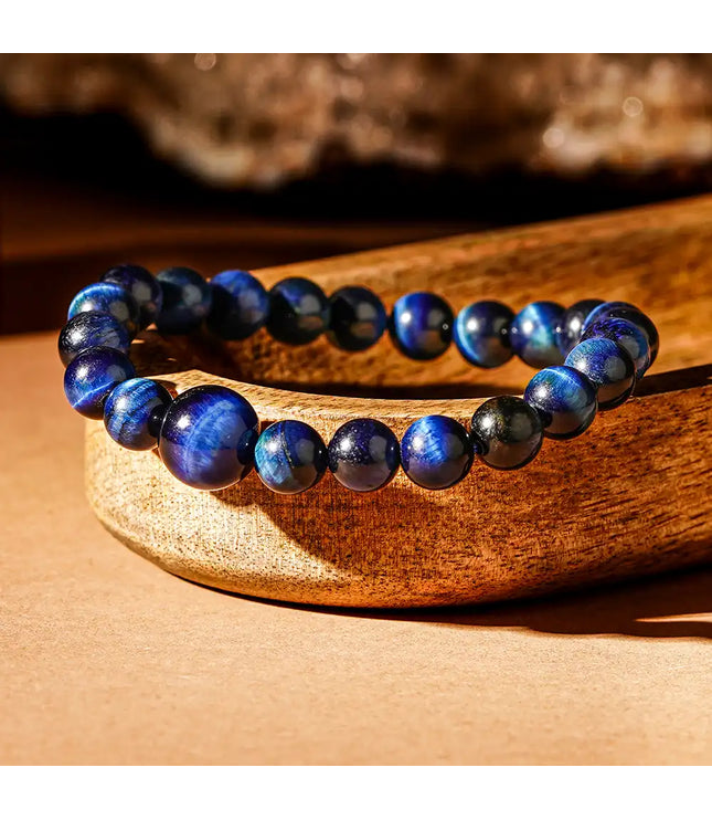 Blue Tiger Eye Bracelet