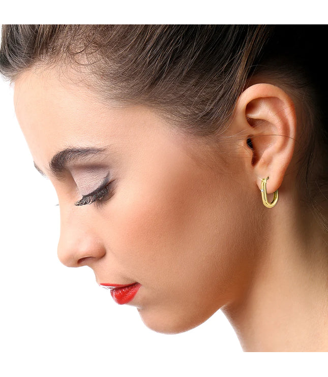 Oval Hoops