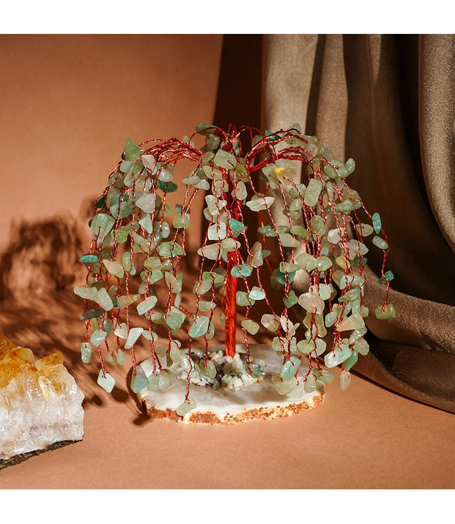 Green Aventurine Willow Tree