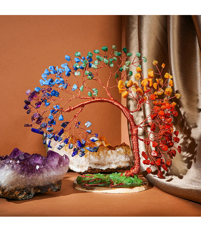 7 Chakra Slice Base Tree