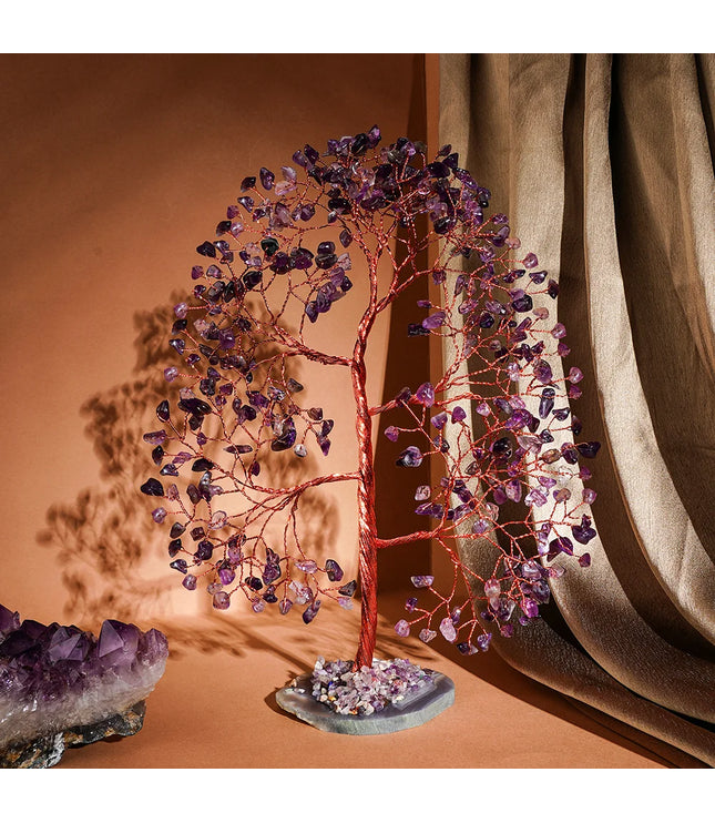 Amethyst Slice Base Tree
