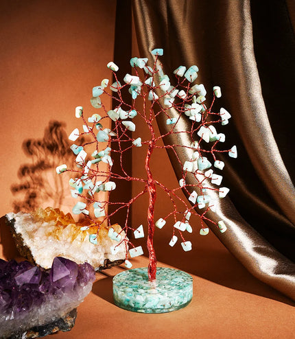Amazonite Orgone Base Tree