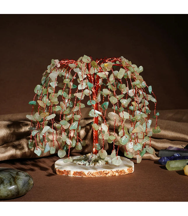 Green Aventurine Willow Tree