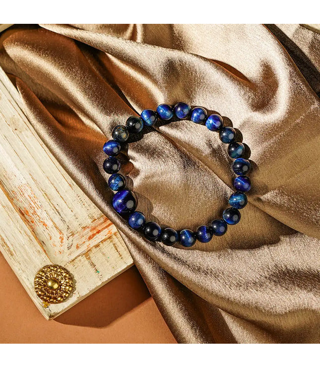 Blue Tiger Eye Bracelet