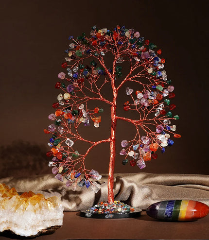 7 Chakra Slice Base Tree