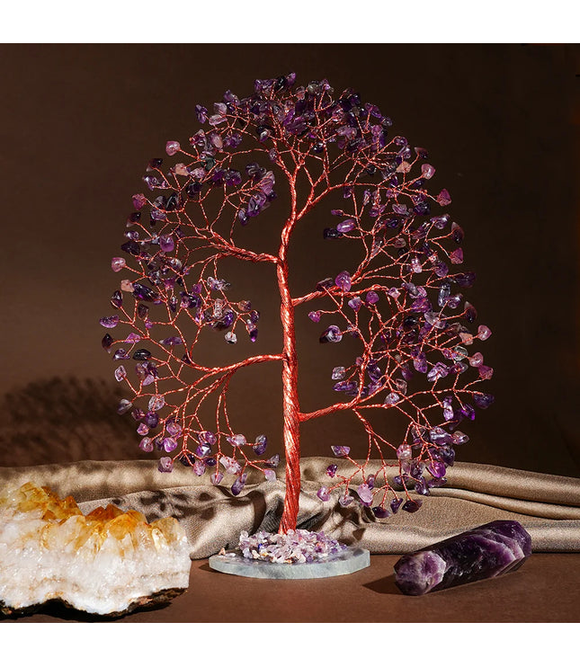 Amethyst Slice Base Tree