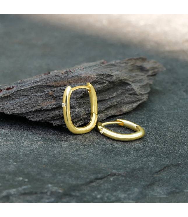 Oval Hoops