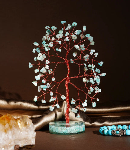 Amazonite Orgone Base Tree
