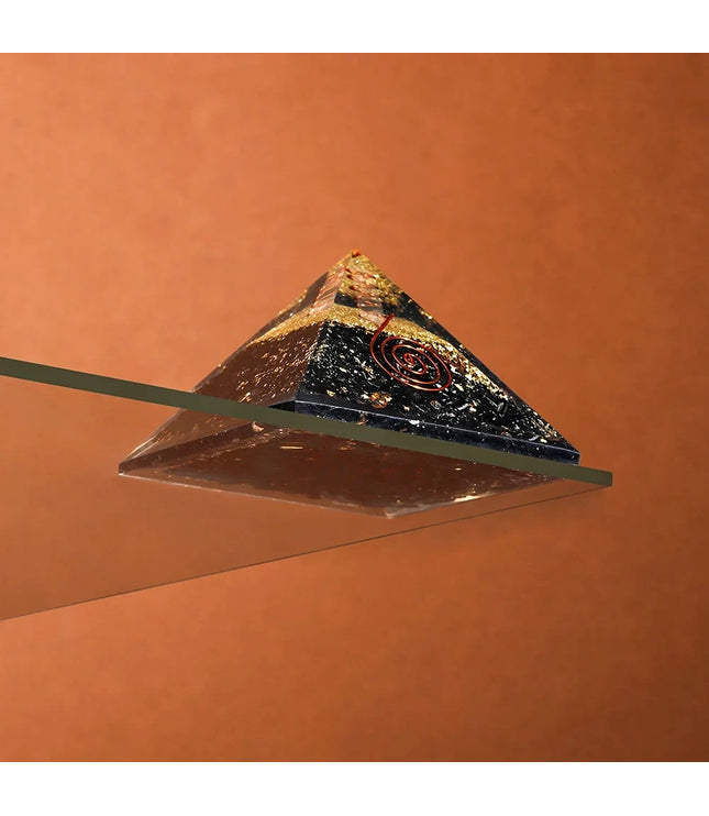 Black Tourmaline Orgonite Pyramid