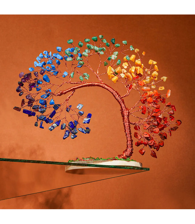 7 Chakra Slice Base Tree
