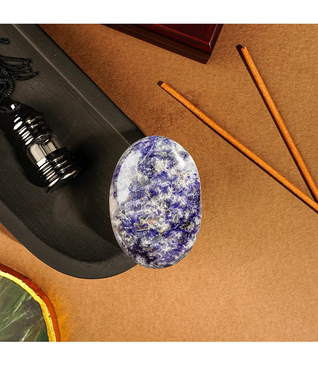 Sodalite Palm Stone