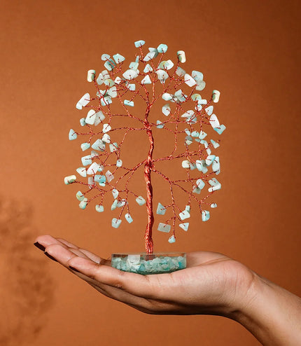 Amazonite Orgone Base Tree