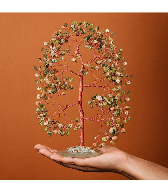 Unakite Slice Base Tree