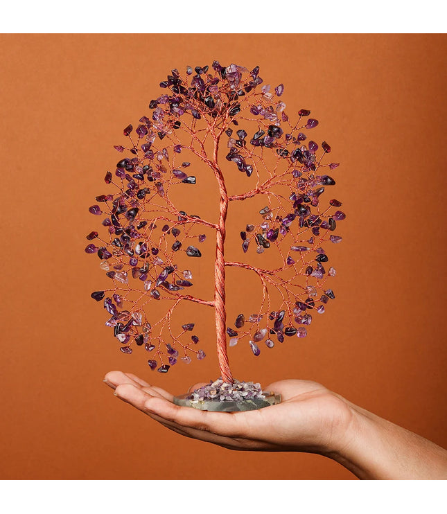 Amethyst Slice Base Tree