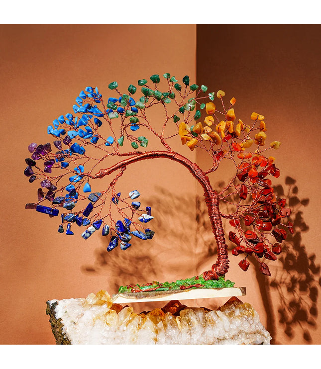 7 Chakra Slice Base Tree