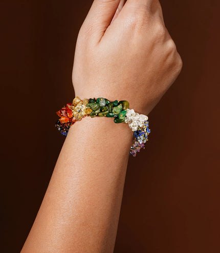 7 Chakra Chips Bracelet