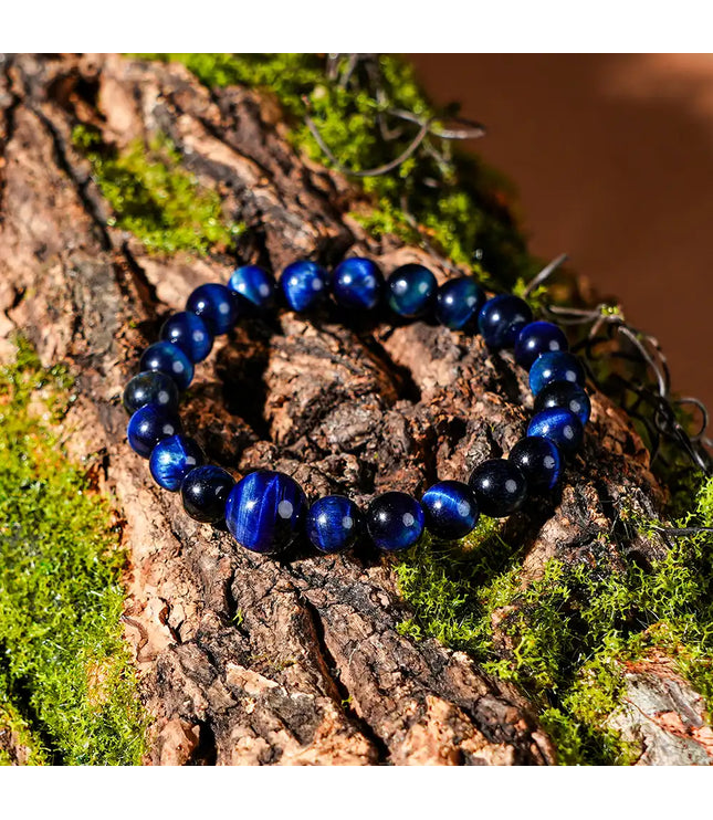 Blue Tiger Eye Bracelet