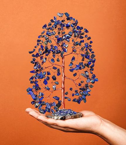 Lapis Lazuli Slice Base Tree