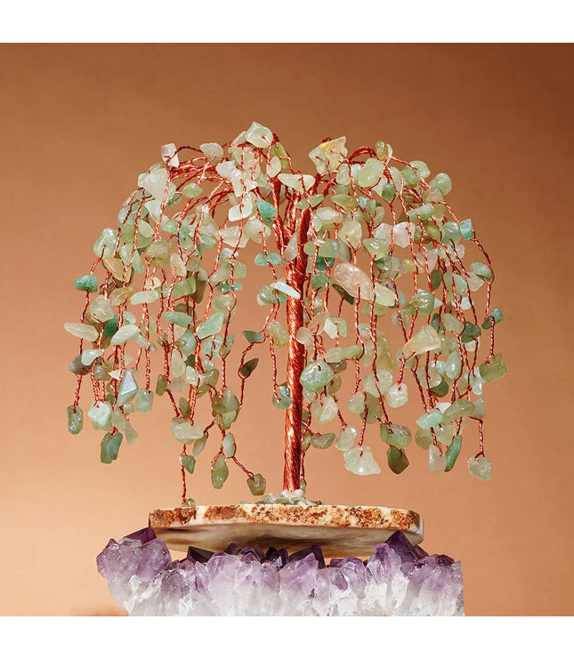 Green Aventurine Willow Tree