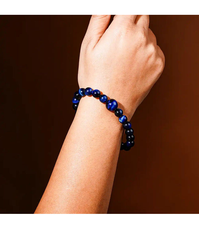 Blue Tiger Eye Bracelet