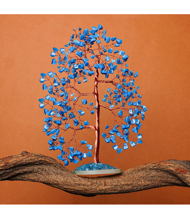 Turquoise Slice Base Tree