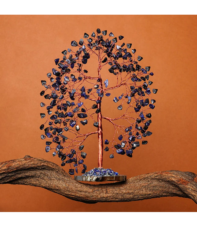 Sodalite Slice Base Tree