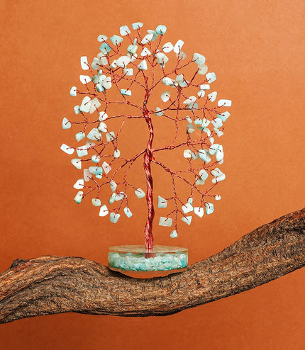 Amazonite Orgone Base Tree