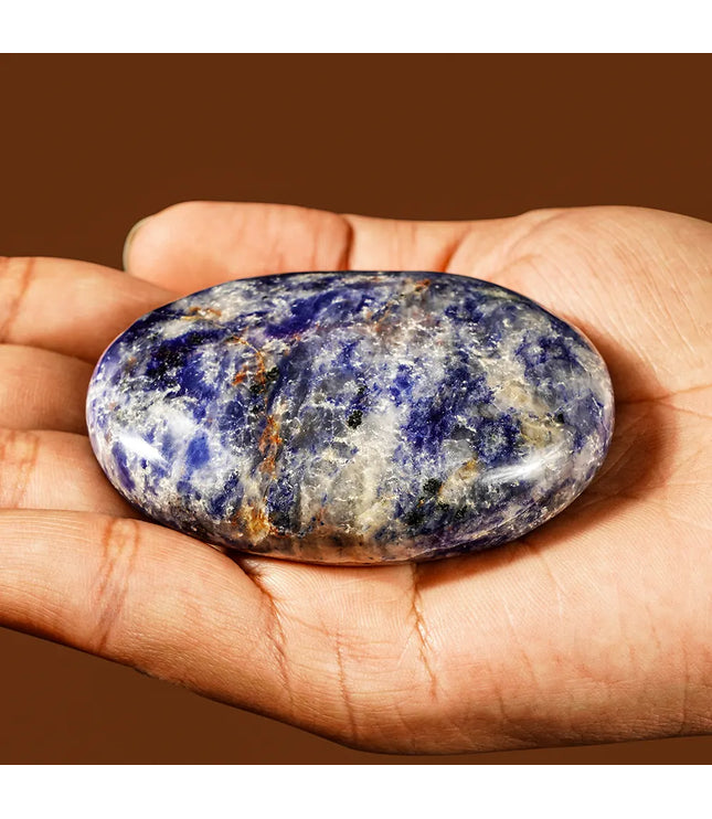 Sodalite Palm Stone