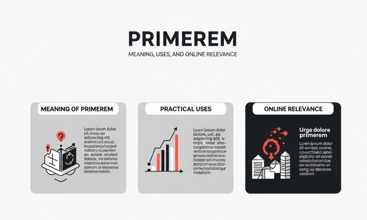 Primerem: Meaning, Uses, and Online Relevance