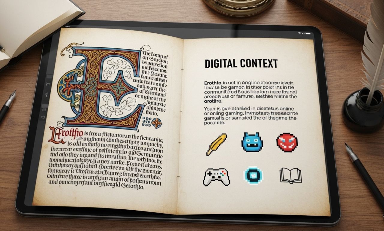 Erothto: Meaning, Origins, and Digital Context