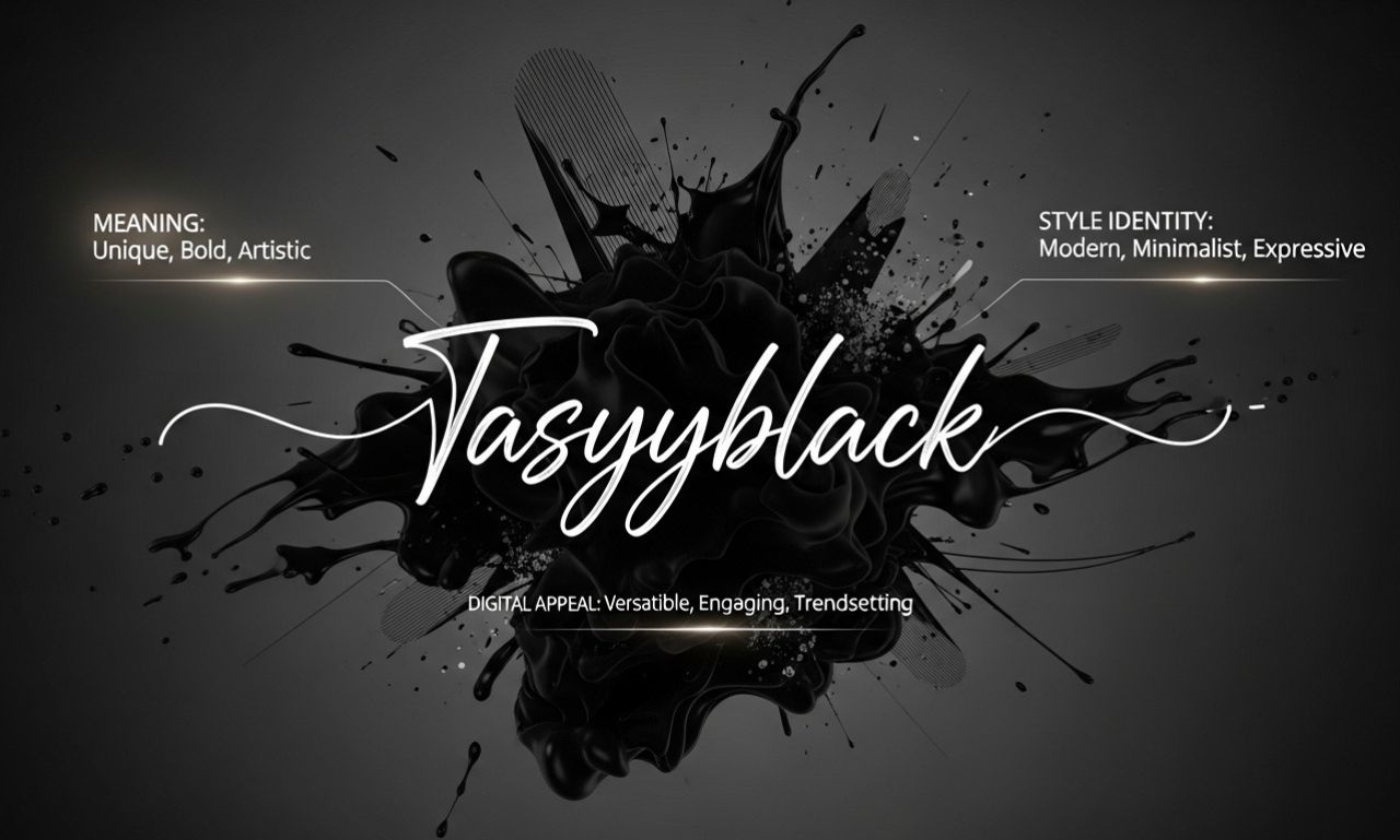 Tasyyblack: Meaning, Style Identity, and Digital Appeal
